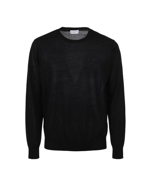 Ballantyne Black Round-Neck Knitwear for men