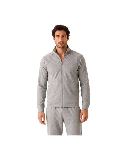 Zip-Throughs Boss pour homme en coloris Gray