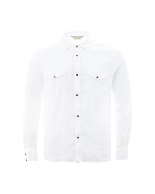 Shirts > casual shirts Gran Sasso pour homme en coloris White