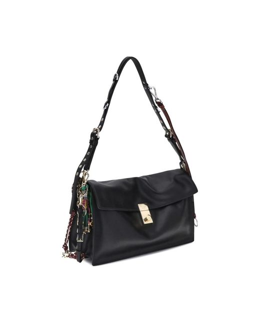 Prada Shoulder Bags in het Black