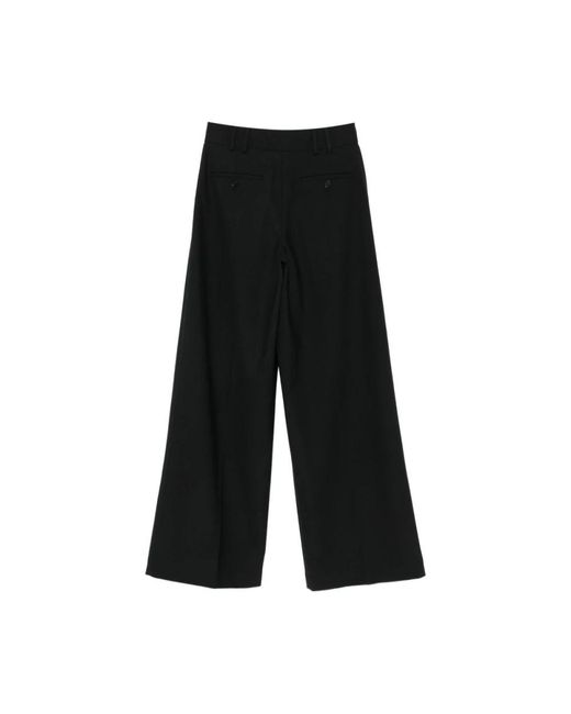 Closed Black Wide Trousers
