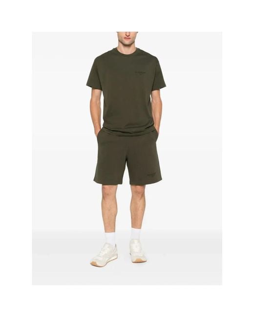 Givenchy Green Cotton T-Shirt for men