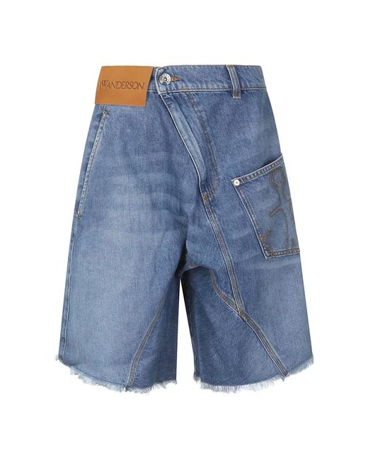 J.W. Anderson Blue Denim Shorts