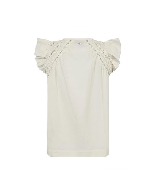 Mos Mosh Blouses in het White