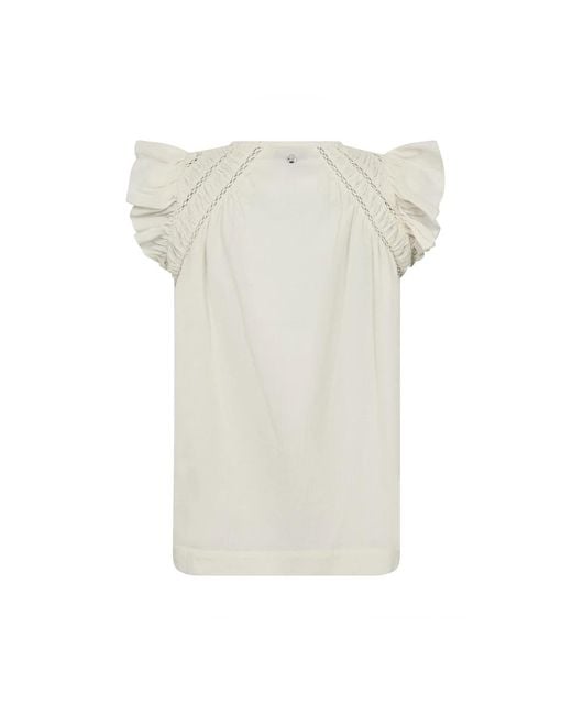 Mos Mosh Blouses in het White