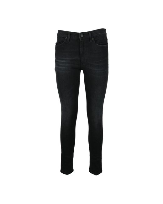 Dondup Black Skinny Fit Jeans