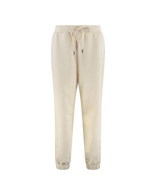 Canada Goose Natural Baumwoll-Sweatpants Mit Elastischen Knöchelbündchen