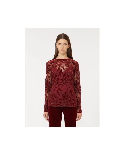 Blouses Max Mara de color Red