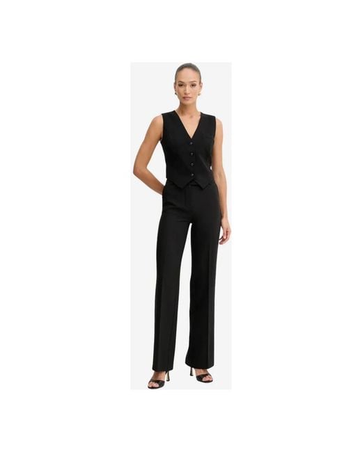 Marciano Black Straight Trousers