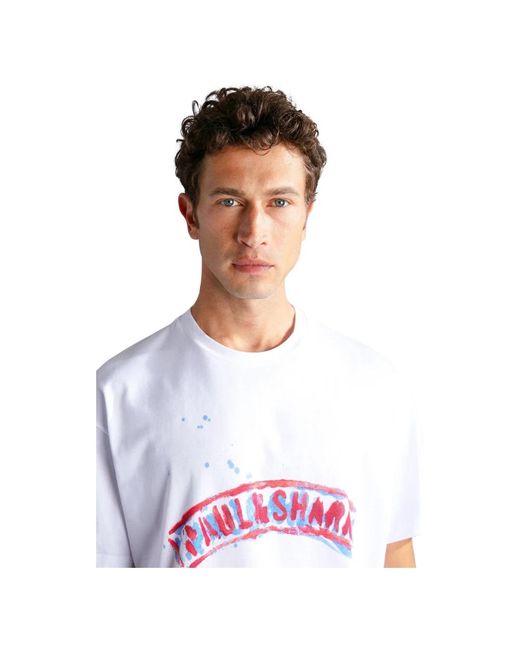 Paul & Shark White T-Shirts for men