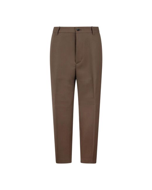 Trousers > chinos Nine:inthe:morning pour homme en coloris Brown