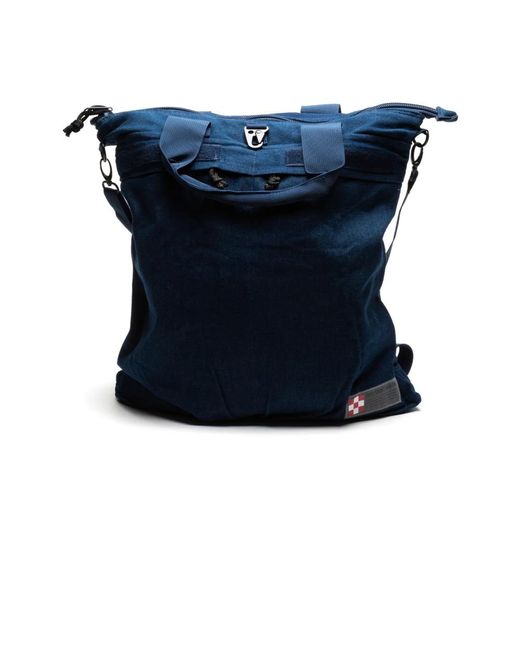 Mc2 Saint Barth Blue Backpacks for men