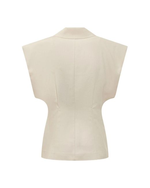 Vests Pinko de color Natural