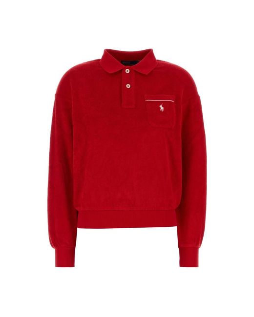 Polo Ralph Lauren Red Polo Shirts