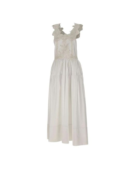 Maurizio Mykonos White Maxi Dresses