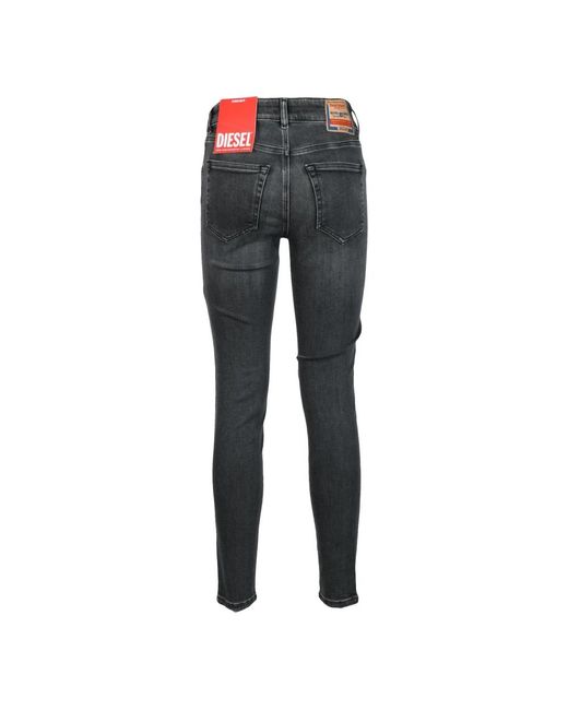 Vaqueros Pitillo Elásticos, Mujer, Talla DIESEL de color Gray