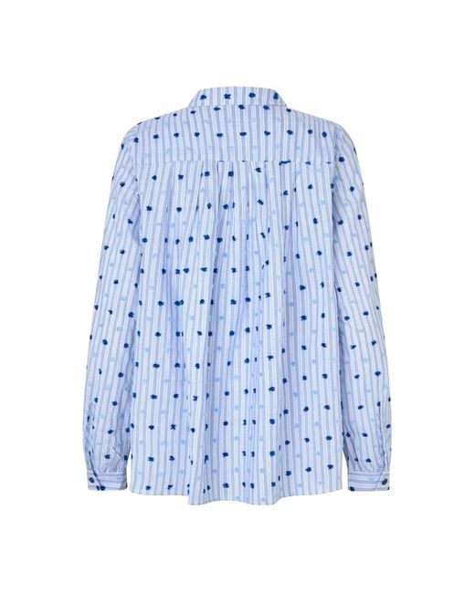 Lolly's Laundry Blue Blouses