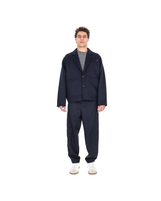 KENZO Oversized Blazer in Blue für Herren