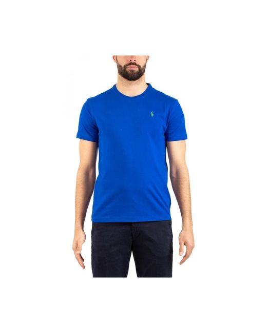 Magliette classica uomo di Ralph Lauren in Blue da Uomo
