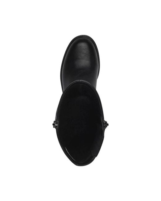 Tamaris Black High Boots