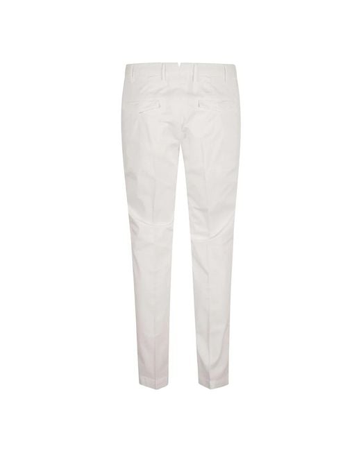 PT Torino White Suit Trousers for men