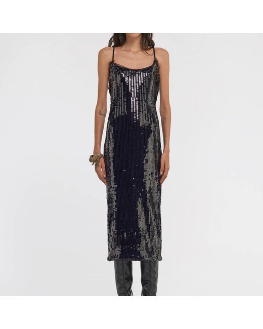 Roberto Cavalli Blue Party Dresses