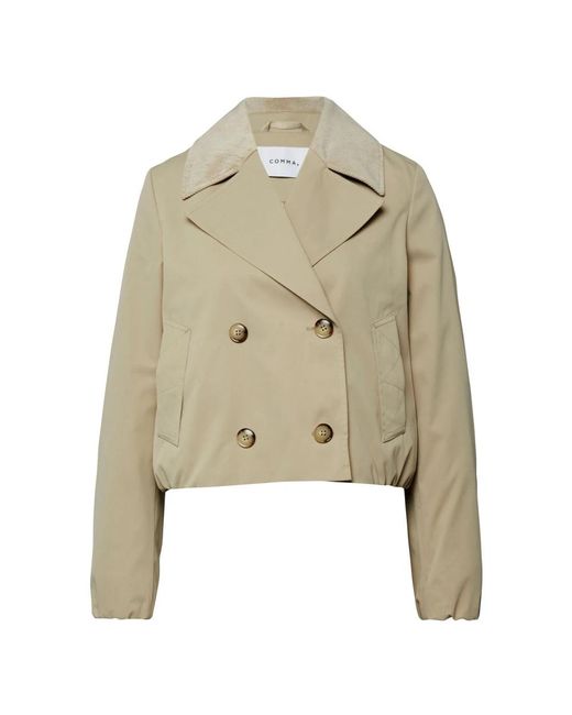 Comma, Trench Jacket in het Natural