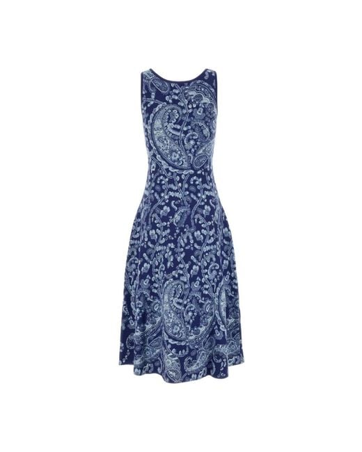 Etro Blue Midi Dresses