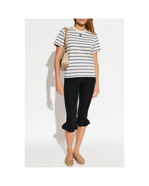 Tory Burch Blue T-Shirts