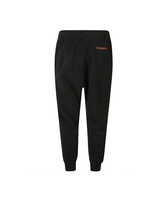 Trousers > sweatpants DSquared² pour homme en coloris Black