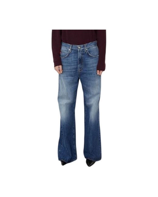 People Blue Flared Jeans