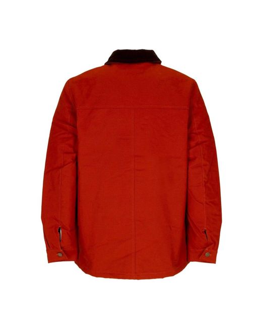 Light Jackets di Caterpillar in Red da Uomo