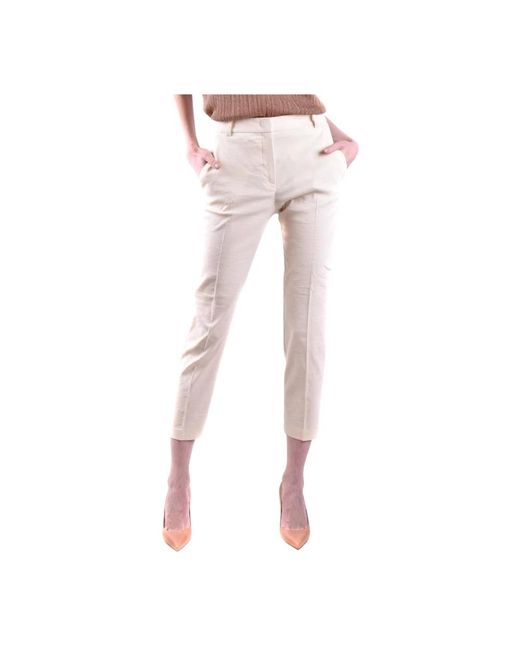 Pinko Pink Cropped Trousers