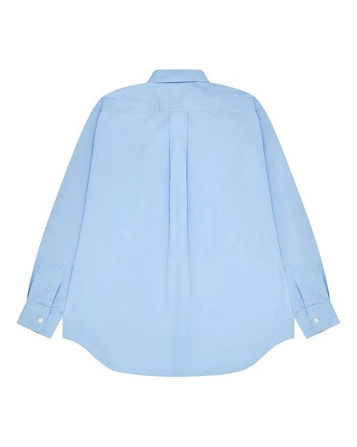 Comme des Garçons Blue Casual Shirts for men