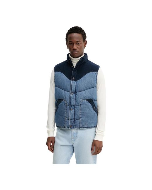 Levi's Puffer-Weste in Blue für Herren