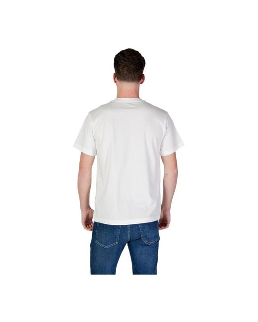 Replay T-Shirts in het White voor heren