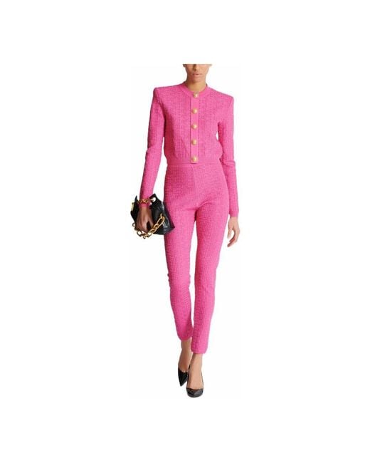 Cardigans di Balmain in Pink