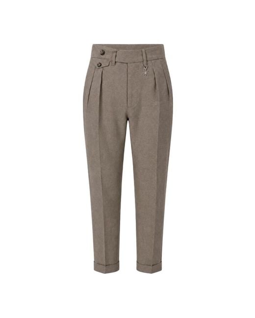 Manuel Ritz Gray Suit Trousers for men