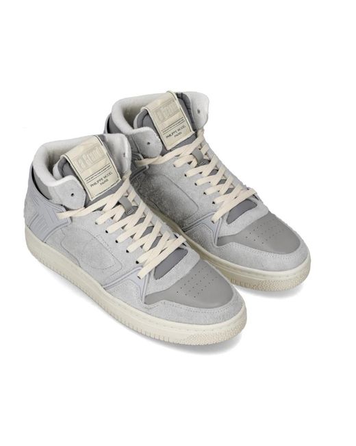 Philippe Model Gray Sneakers for men