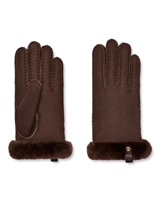 Ugg Accessoires ,Bruin ,Nubuck Bruine Schoenen in het Brown