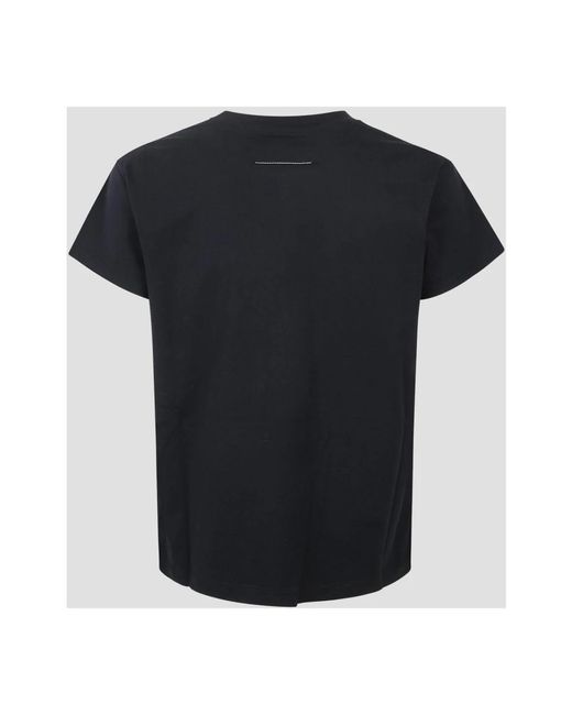 MM6 by Maison Margiela Black T-Shirts