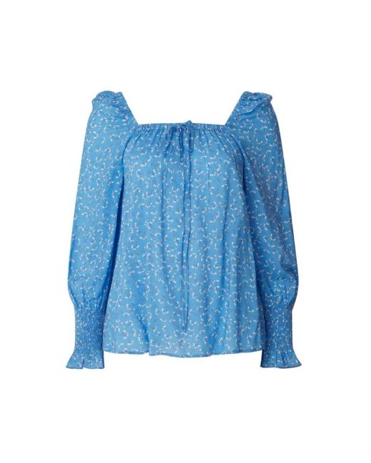 Lexington Overhemden ,Blauw ,Blouse Overhemd in het Blue