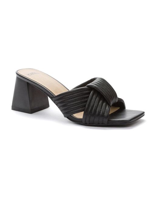 Keddo Elegante Open Muiltjes in het Black