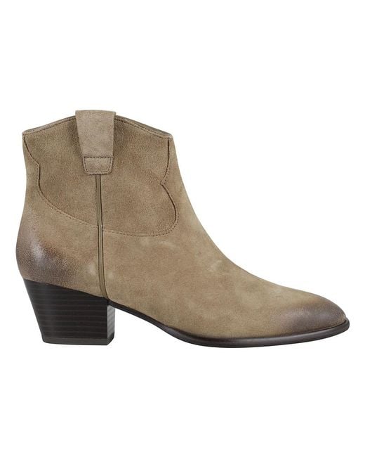 Ash Brown Cowboy Boots