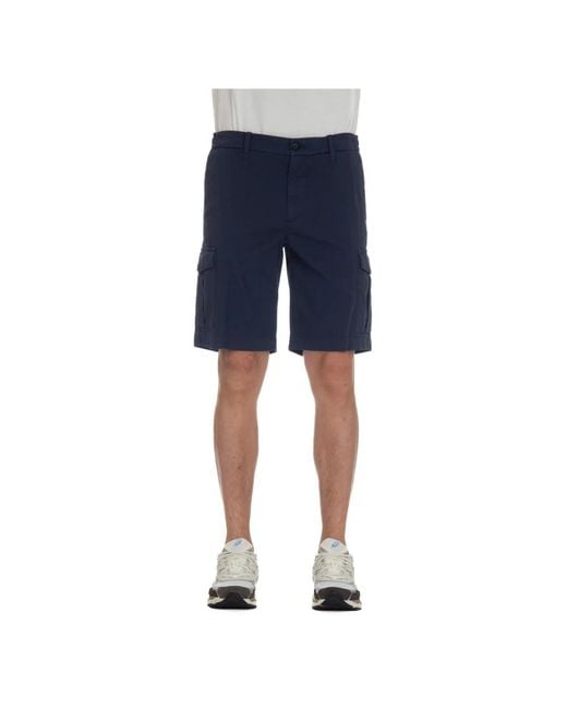Eleventy Blue Casual Shorts for men