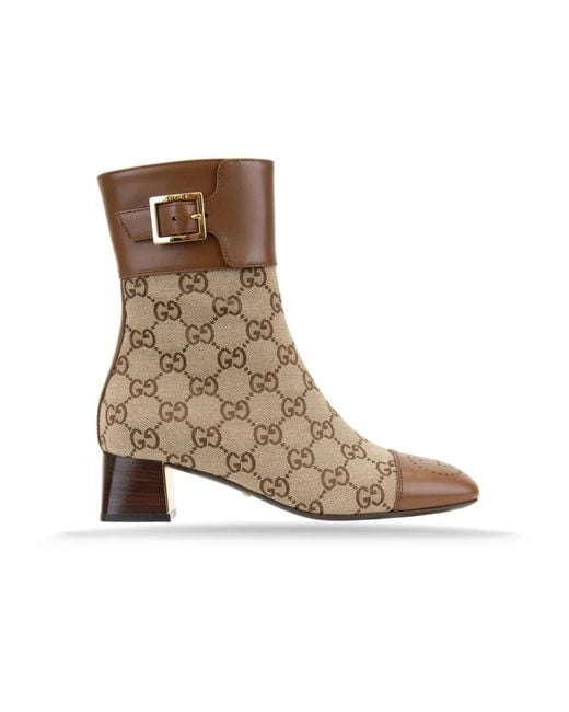Gucci Women's Brown Heeled Boots