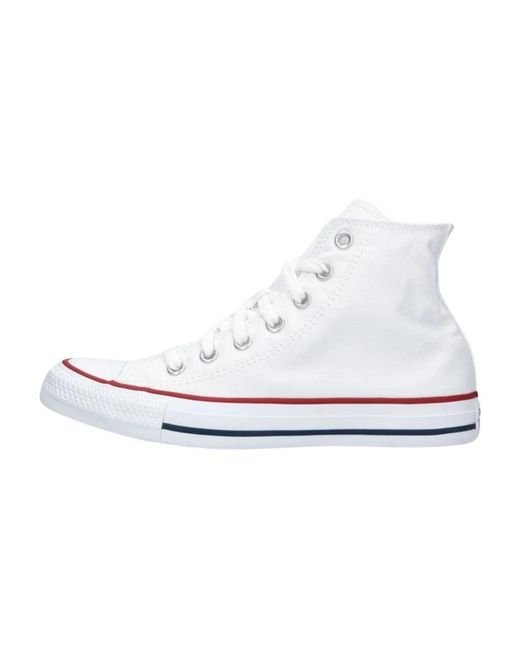 Converse Schoenen ,Wit ,Klassieke Hoge Sneakers in het White
