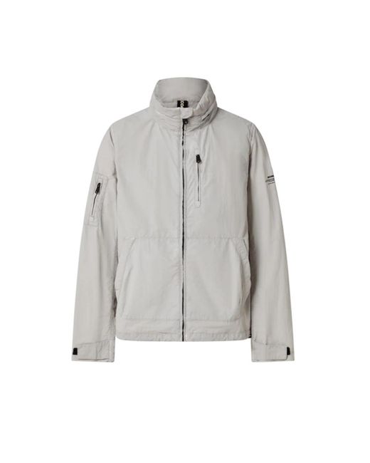 Rigi jacket (light di Ecoalf in Gray da Uomo