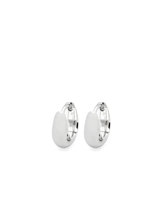 Tom Wood White Earrings for men