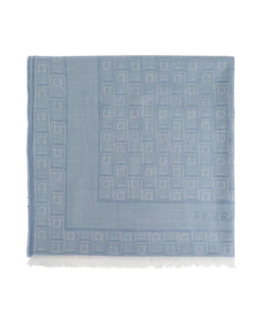 Scarves di Ferragamo in Blue da Uomo